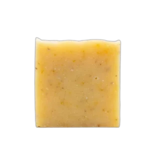 סבון קלנדולה טבעי עם שמנים אתריים של עץ ארז ולימון