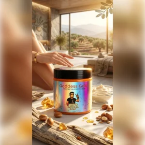 חמאת גוף עמידה בחום Goddess Gold Body Butter, תמונה 2